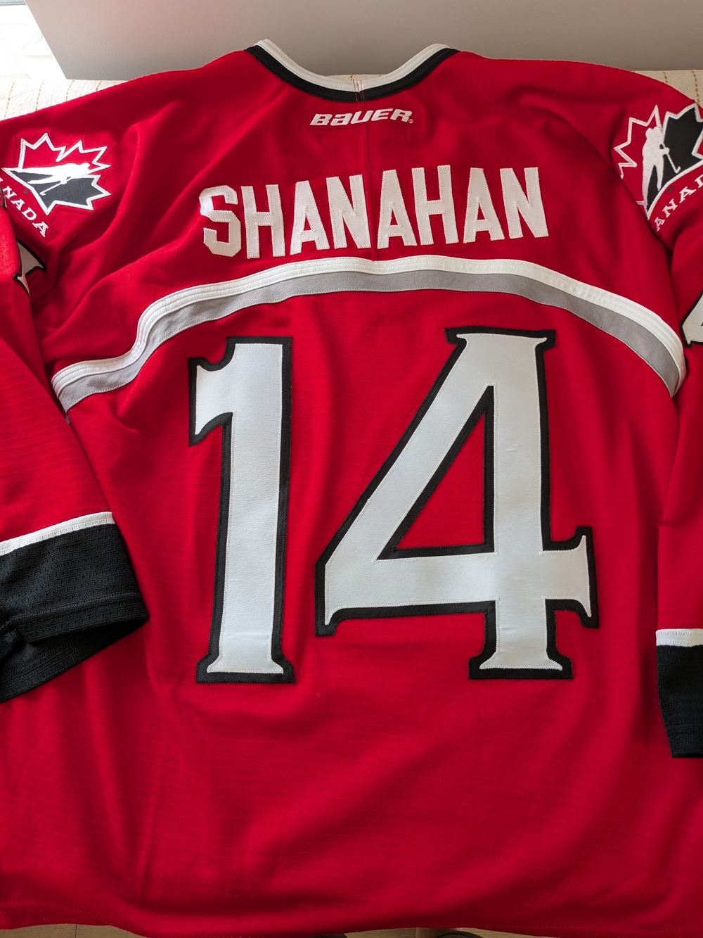 Team Canada 1998 Olympics Hockey Jersey Brendan Shanahan Size Large